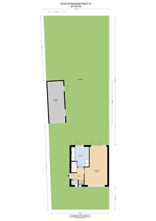 Floorplan - Secr Stregenstraat 27, 6171 LH Stein
